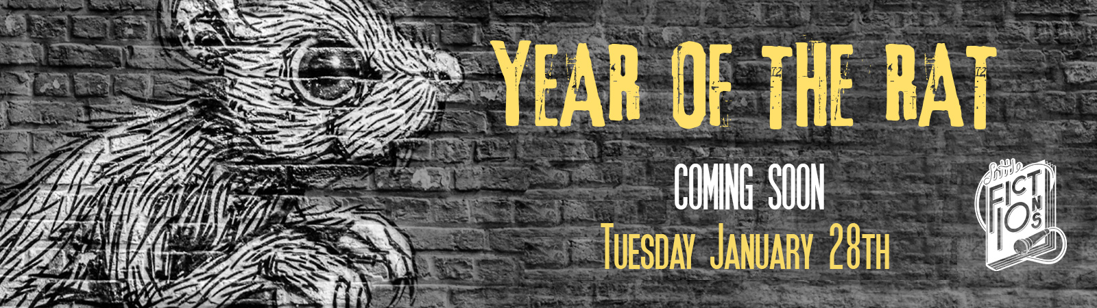 YEAR OF THE RAT BANNER Year of the Rat Little Fictions