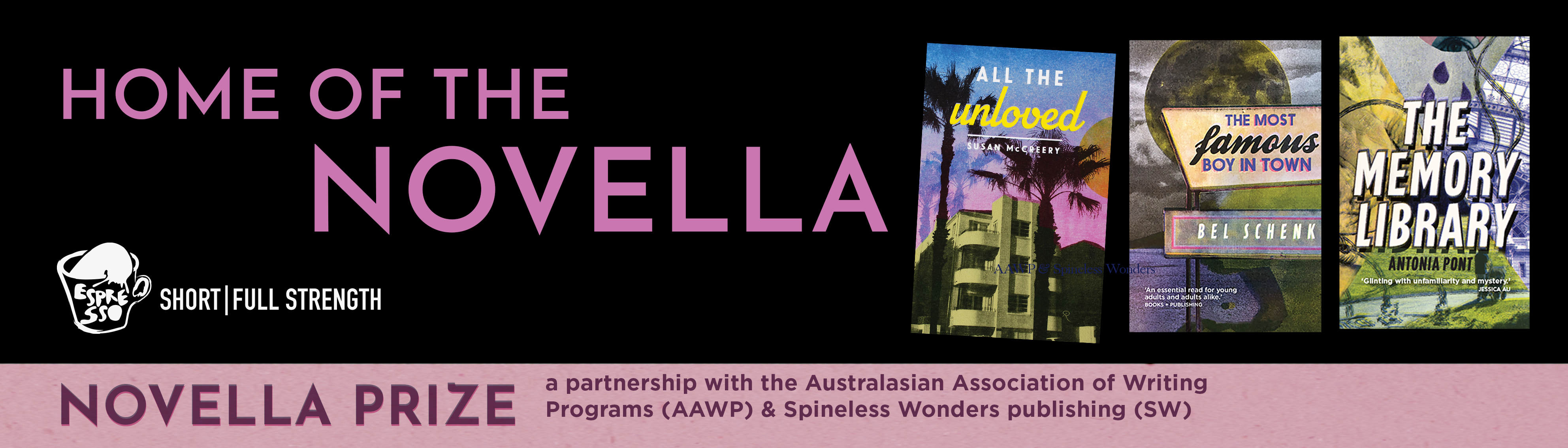 Spineless Wonders - Home of the Novella and Australian Novella Prize